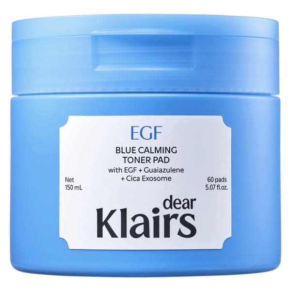 Klairs EGF Blue Calming Toner Pad