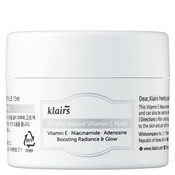 Klairs Freshly Juiced Vitamin E Mask Miniature