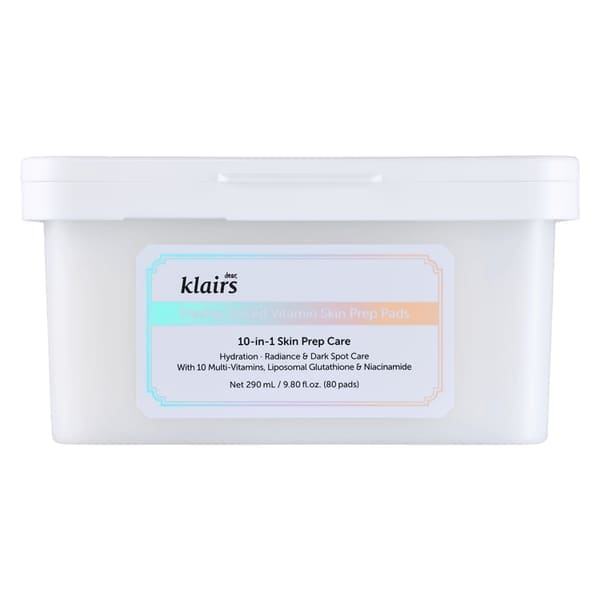 Klairs Freshly Juiced Vitamin Skin Prep Pads 290ml