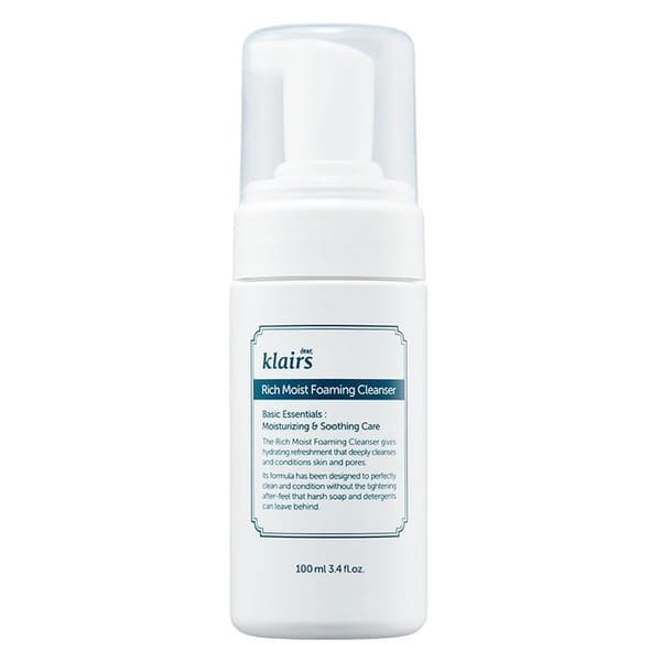 Klairs Rich Moist Foaming Cleanser