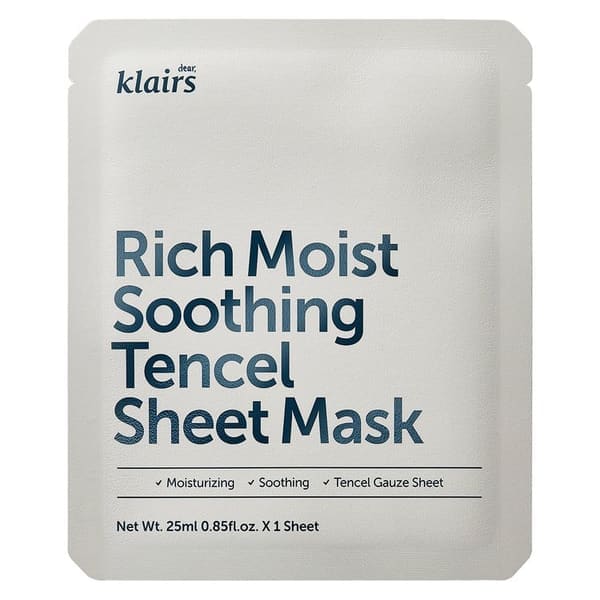 Klairs Rich Moist Soothing Tencel Sheet Mask