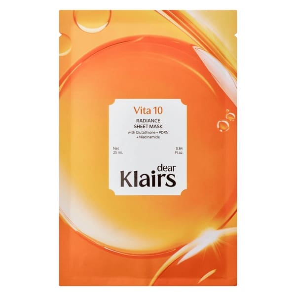 Klairs Vita 10 Radiance Sheet Mask
