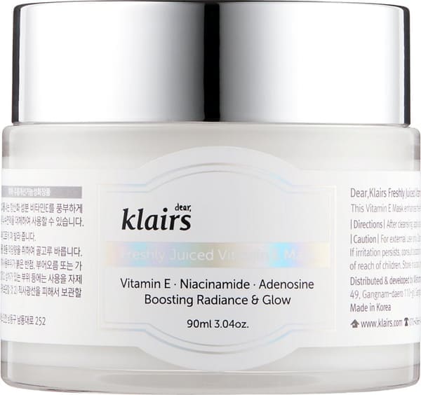 Klairs Vitamin Freshly Juiced Vitamin E Mask