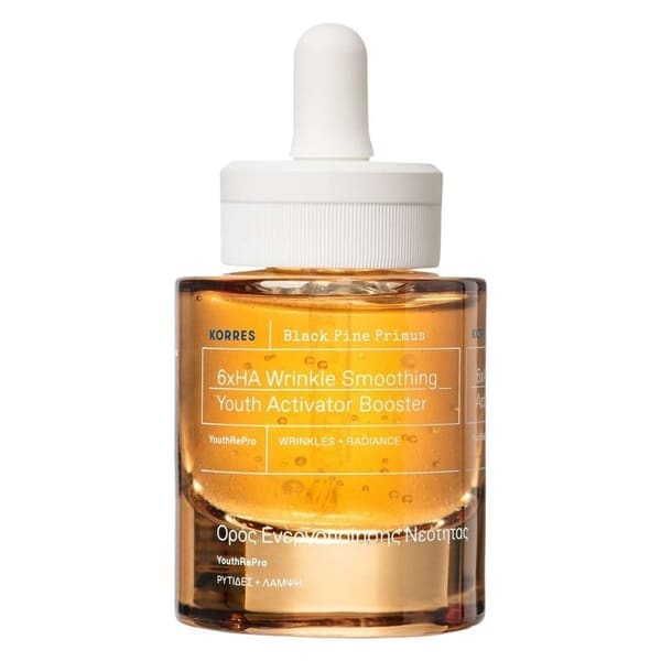 Korres Black Pine Primus 6xHA Wrinkle Smoothing Youth Activator seerumi