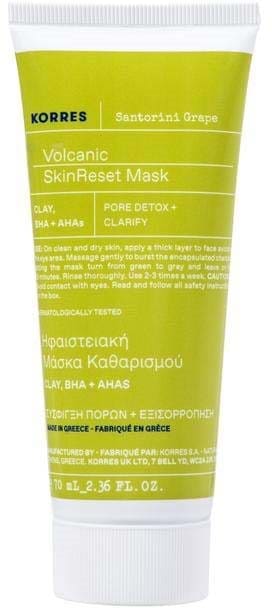 Korres Santorini Grape Volcanic SkinReset Mask