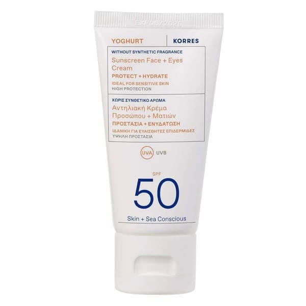 Korres Yoghurt Face & Eyes Sunscreen SPF50