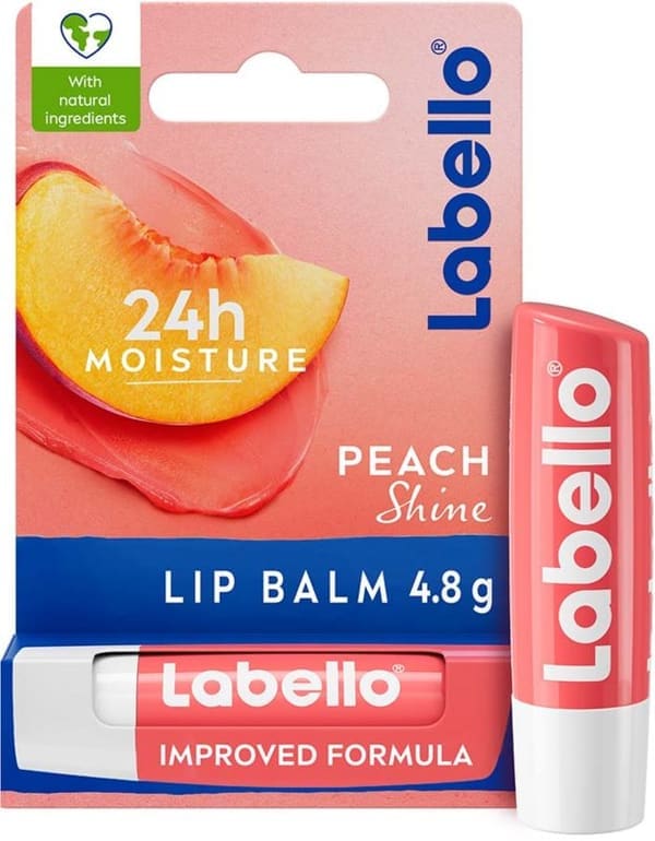 Labello Peach Shine Lip Balm
