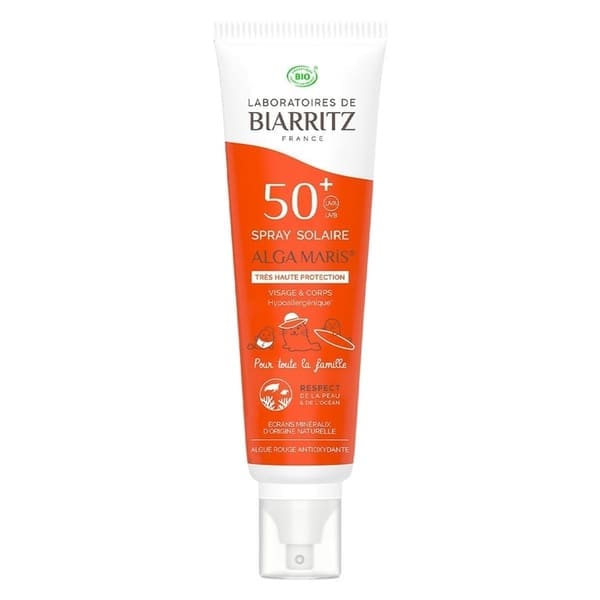 Laboratoires de Biarritz Suncare Aurinkosuoja Spray SPF50+ Perhekoko