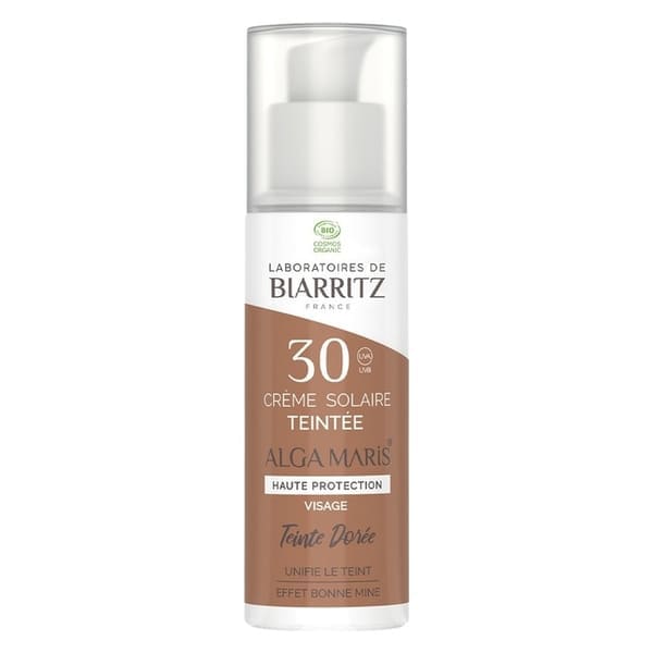 Laboratoires de Biarritz Suncare Tinted Face Sunscreen SPF30 Golden