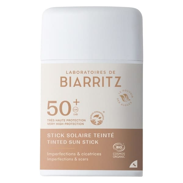 Laboratoires de Biarritz Suncare Tinted Sunscreen Stick SPF50+
