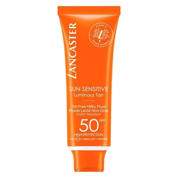 Lancaster Sun Sensitive Luminous Tan Oil-Free Milky Fluid SPF 50