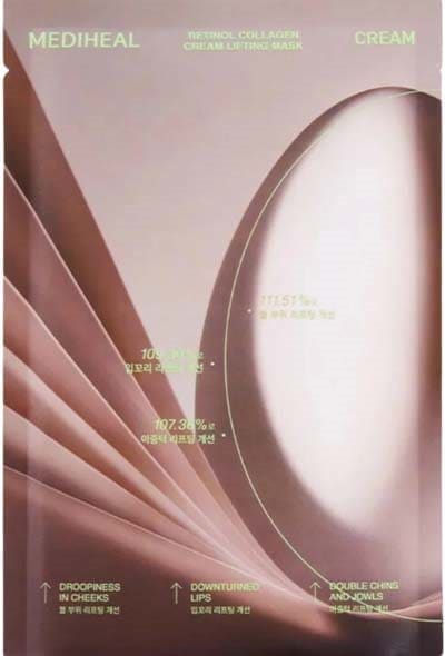 Mediheal Retinol Collagen Cream Lifting Mask