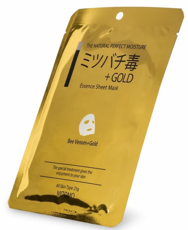 Mitomo Bee Venom + Gold Essence Mask