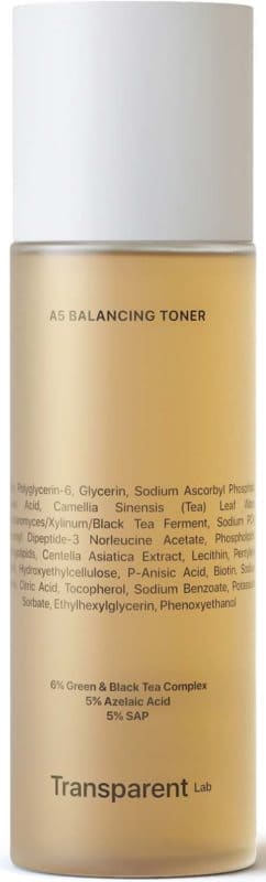 Niche Beauty Lab Transparent Lab A5 Balancing Toner