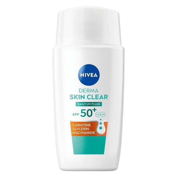 NIVEA Derma Skin Clear Daily UV Fluid SPF50+