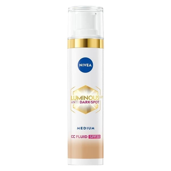 NIVEA Luminous630 Anti Dark-Spot CC Fluid 3In1 Medium