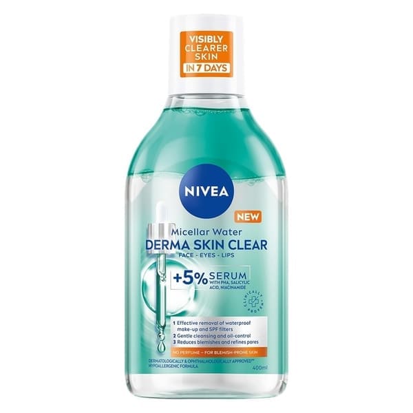 NIVEA Micellar Water Derma Skin Clear