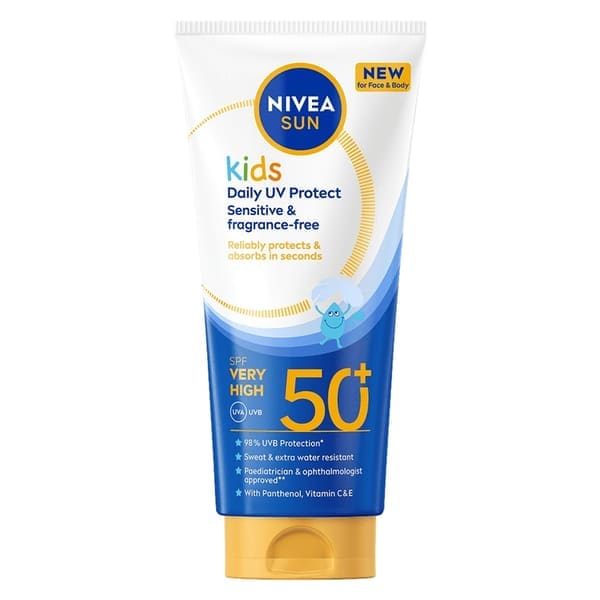 NIVEA Sun KIDS Daily UV Protect Sensitive & Fragrance-free SPF 50+