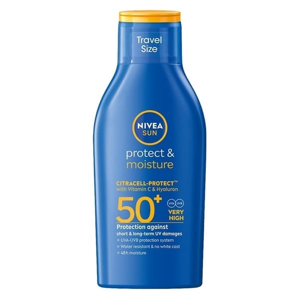 NIVEA Sun Protect & Moisture Lotion Travel Size SPF50+