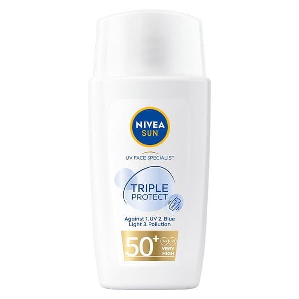 NIVEA Sun UV Face Triple Protect Fluid 50+