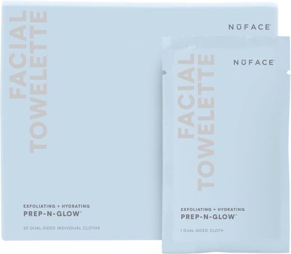 NuFACE Prep-N-Glow Cleansing Cloth