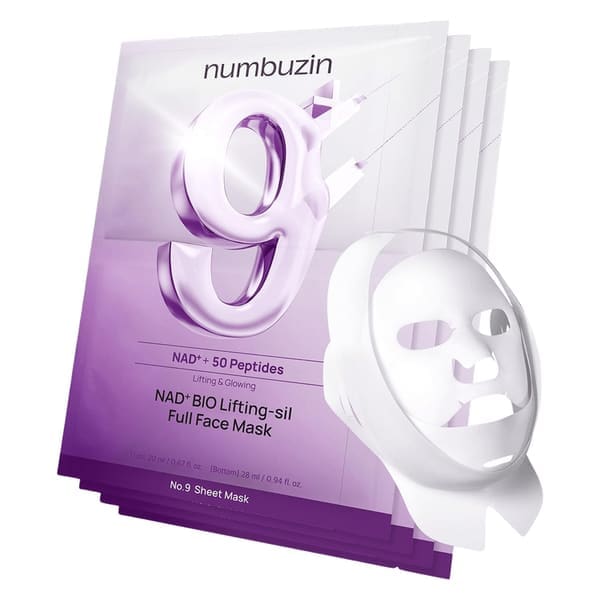 numbuzin No.9 NAD Bio Lifting Full Cover Facial Mask