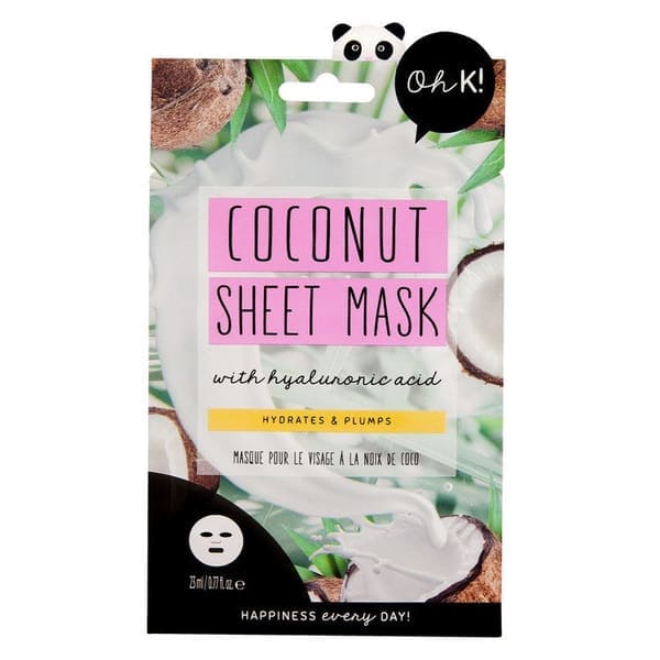 Oh K! ! Coconut Sheet Mask with Hylauronic Acid