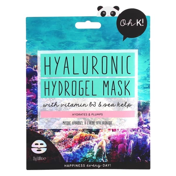 Oh K! ! Super Hydrating Hyaluronic Acid with Sea Kelp Hydrogel Face Mask