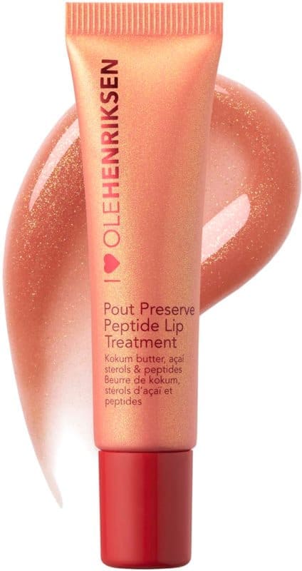 Ole Henriksen Pout Preserve Peptide Lip Treatment Glimmers Strawberry Sorbet