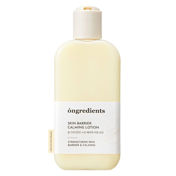 Ongredients Skin Barrier Calming Lotion