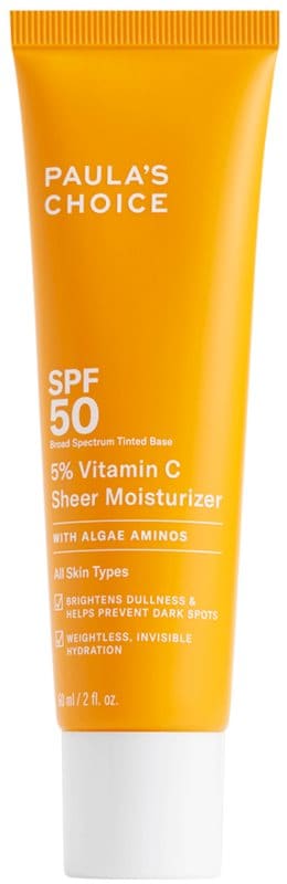 Paula's Choice Skin Shield + 5% Vitamin C Sheer Moisturizer SPF 50