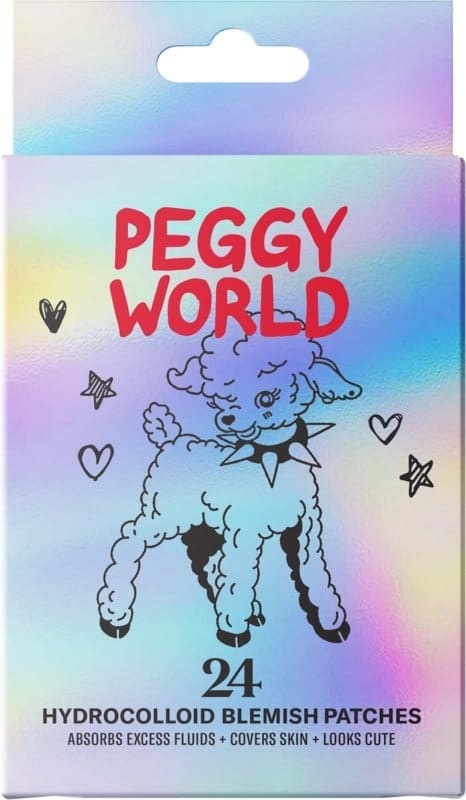 Peggy World Blemish Patches Stars and Hearts Holographic
