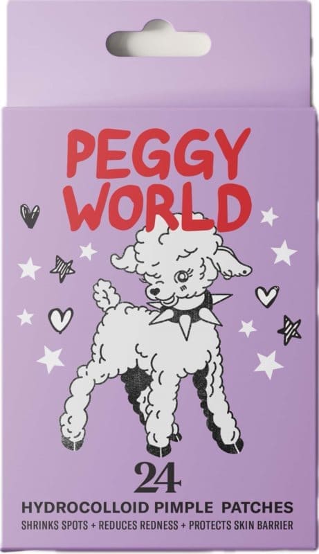 Peggy World Blemish Patches Stars and Hearts Purple