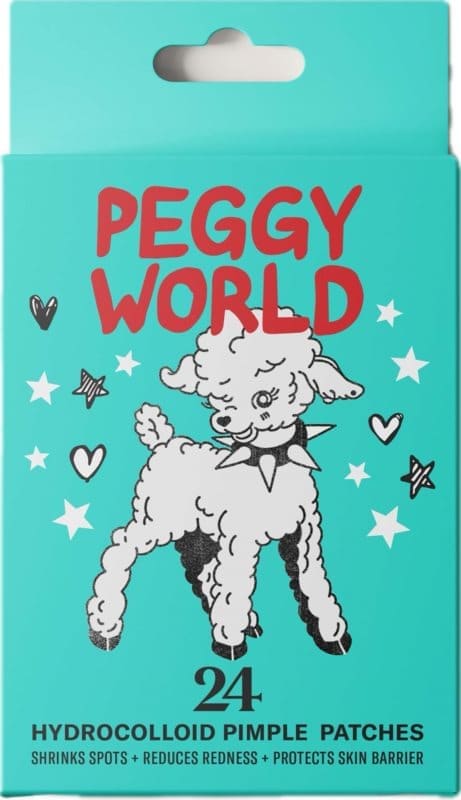 Peggy World Blemish Patches Stars and Hearts Turquoise