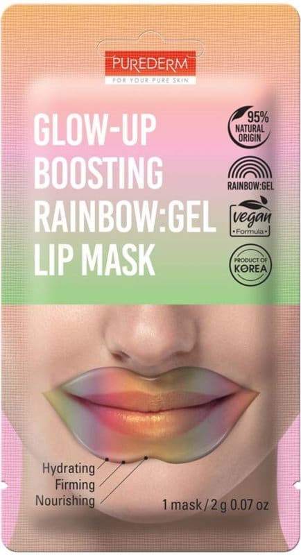Purederm Glow Up Boosting RAINBOW:gel Lip Mask