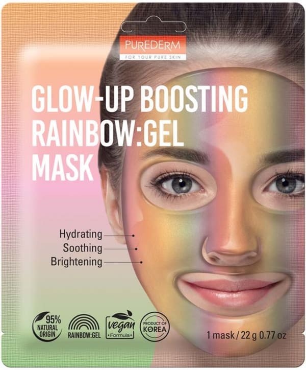 Purederm Glow Up Boosting RAINBOW:gel Mask