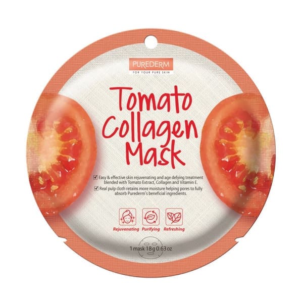 Purederm Tomato Collagen Mask-C