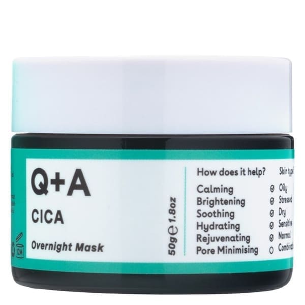 Q+A Cica Overnight Face Mask
