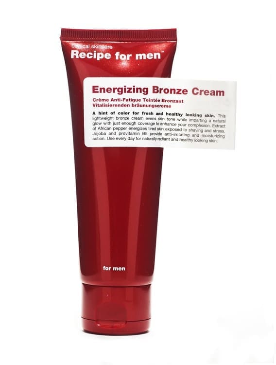 Recipe for Men Energizing Bronze Cream