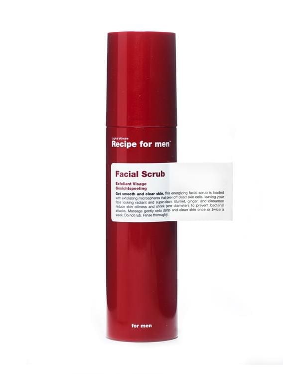 Recipe for Men Facial Scrub