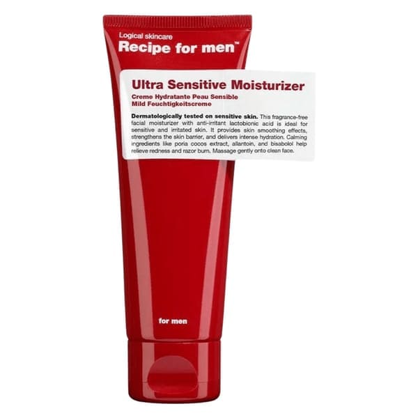 Recipe for Men Ultra Sensitive Moisturizer