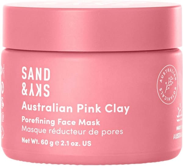 Sand & Sky Australian Pink Clay Porefining Face Mask