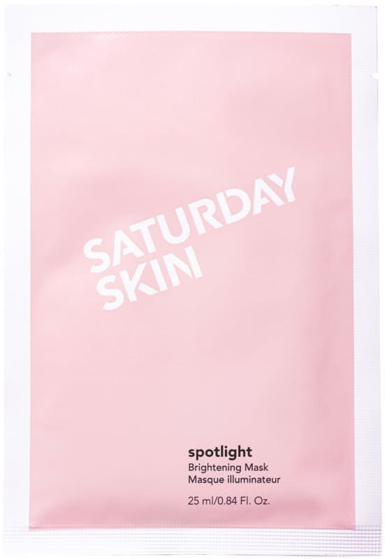 Saturday Skin Spotlight Brightening Sheet Mask