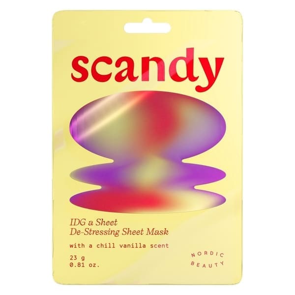 Scandy IDG A Sheet De-Stressing Sheet Mask