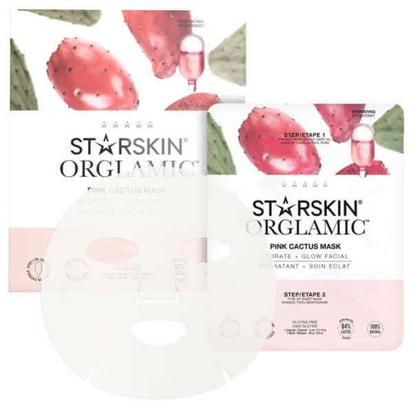 Starskin Orglamic Pink Cactus Mask