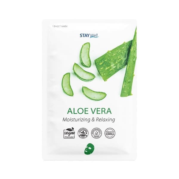 Stay Well Vegan Sheet Mask - Aloe