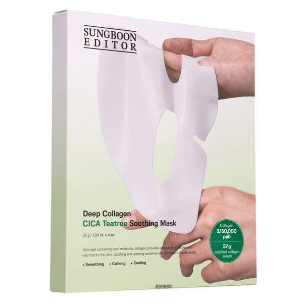 Sungboon Editor Deep Collagen Cica Teatree Soothing Mask