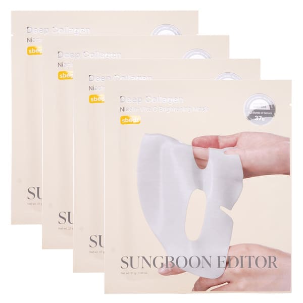 Sungboon Editor Deep Collagen Niacin Vita C Brightening Mask