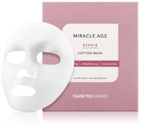 Thank You Farmer Miracle Age Repair Cotton Mask 1Pc