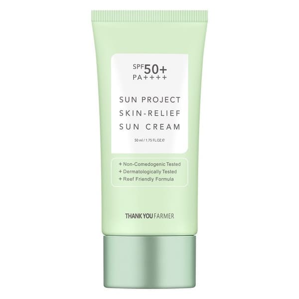 Thank You Farmer Sun Project Skin Relief Sun Cream SPF 50